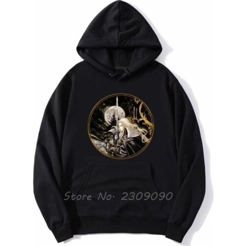 Castlevania New Design Vampires Horror Hunting 70s 80s Video Game Hoodie Casual Men Fleece Hoodies Sweatshirt Spring Autumn