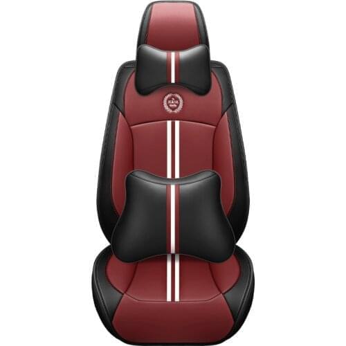 Red Car seat covers For ford ranger focus 2 mk1 edge escape c max smax ka explorer fiesta f150 mondeo mk4 s max kuga accessories