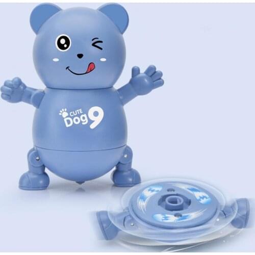 Kids Spinning Top Toy Cartoon Design Fast Rotating Detachable Spinning Top Toy Kids Classic Toys Gifts