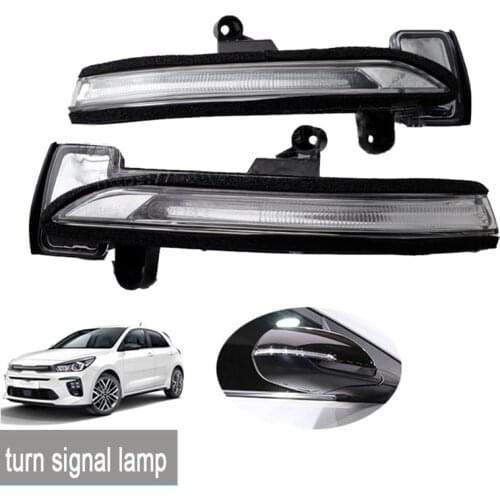For KIA RIO GT Line 2018 Car Turn Signal Light LED RearView Mirror Indicator Signal Lamp