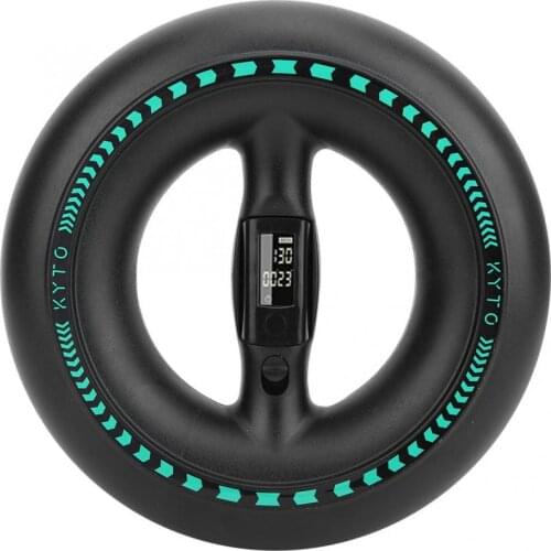 Power Wrist Ball ABS Electronic Non-Slip Arc Handle Arm Wrist Strength Trainer Chest Back Muscle Fitness Equipment