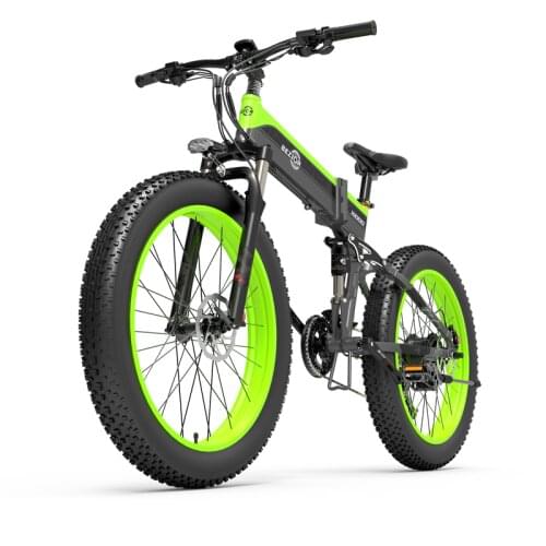 Electric Bike 1000W Adult Mountain Bike 26'' Snow Bike For Men 48V Electric Bicycle Max Speed 40km/h Ebike 130km Range