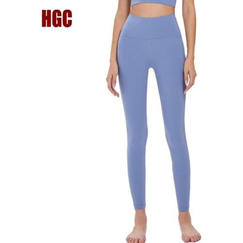 HGC Professional Fitness Yoga Pants High Waist Women Gym Sport Leggings Squat Proof Workout Running Tummy Control Sweatpants