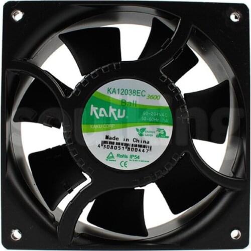 KA12038EC 90-264v 17W 12038 ADC fan energy saving fan 6months Warranty