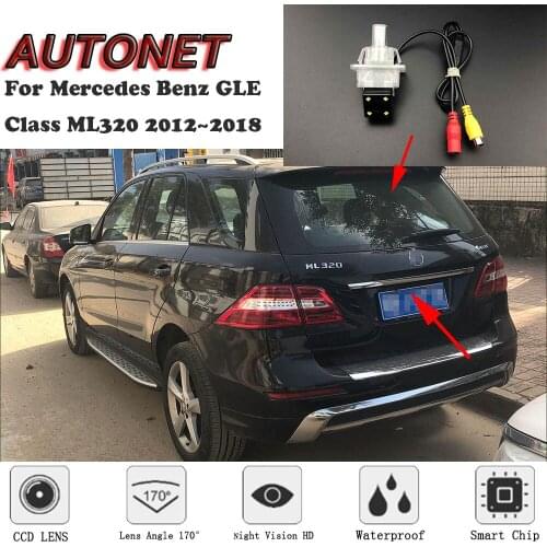 AUTONET Backup Rear View camera For Mercedes Benz GLE Class ML320 2012 2013 2014 2015 2016 Night Vision/license plate camera