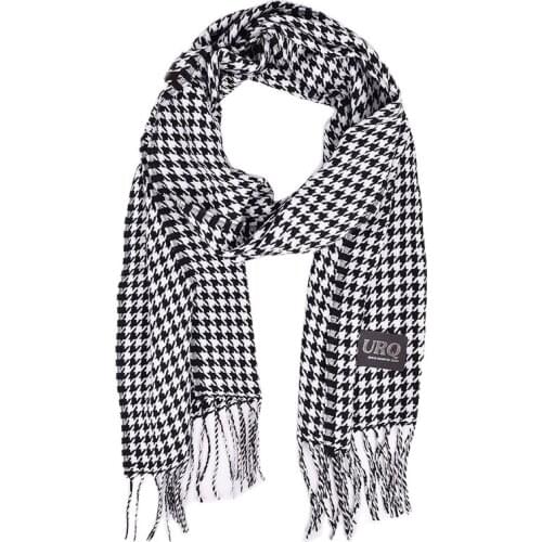Fashion Scarf for Man Woman houndstooth Scarves Winter Bufandas Plaid Mens Womens Winter Scarves Cashmere Scarfs A3A17657