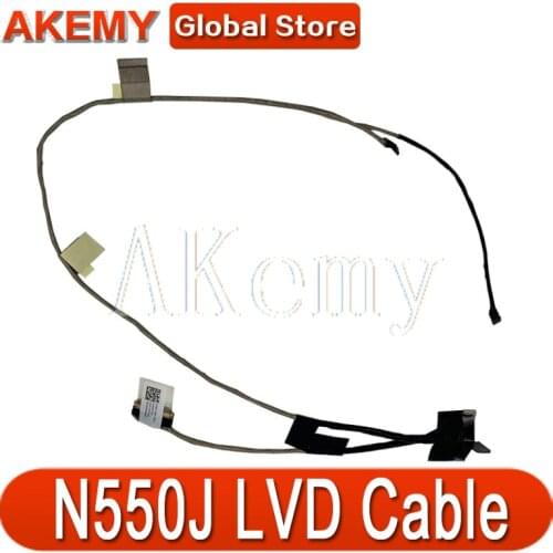 New original Laptop LVDS Cable For ASUS N550 N550JA N550JV N550JK N550JL N550JX G550JV G550JK G550JX Flex Cables Screen Cable