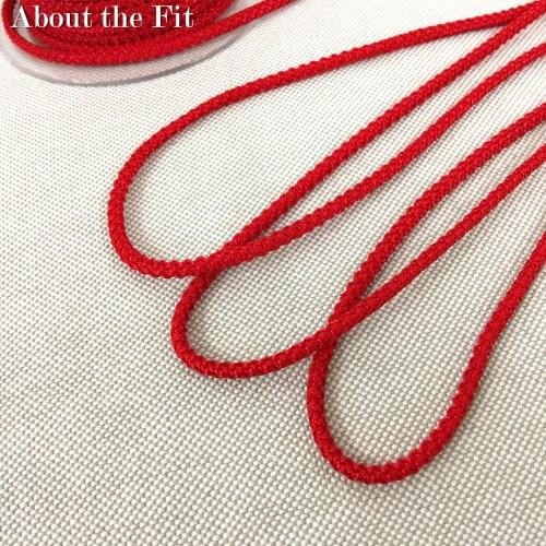 About the Fit 4LN 3mm Braided Nylon Cord For Bracelet Strip Making Handcrafts Woven Twine Beading Lace Ropes Jewelry Accessories