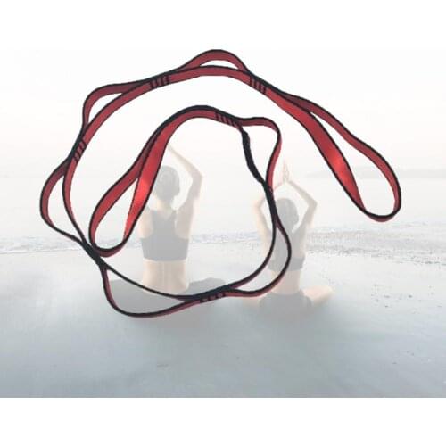 Extend Strap High Strength Strong Bearing Capacity Wear-resistant Yoga Stretch Belt for Aerial Yoga Hammock Fitness Climbing