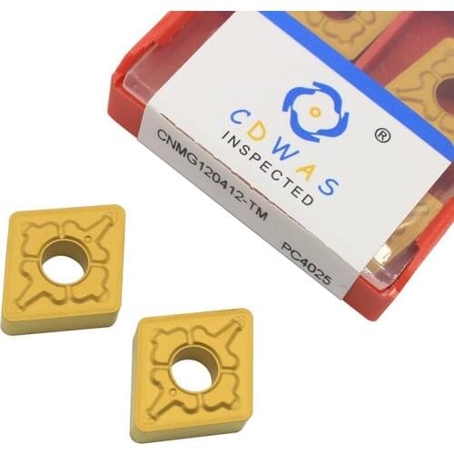 High quality CNMG120408 TM PC4025 Carbide insert External turning tool Lathe tool Turning insert for machining steel parts