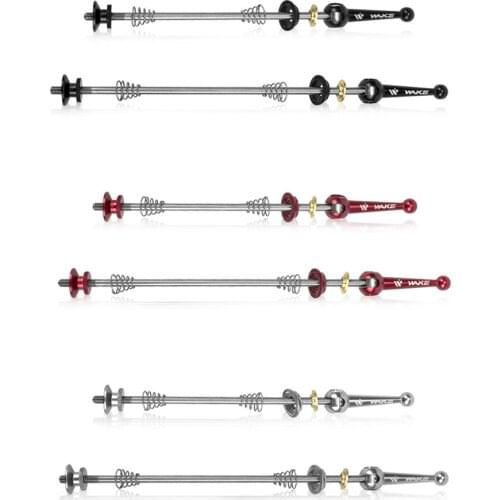 1 Pair Road Bike Quick Release Skewers Ultralight Front + Rear Wheel Hub Axle Skewers for MTB Mountain Road Bike