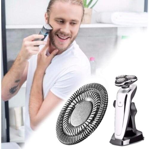 Electric Razor Blade Replacement Durable Anti-Rust Cleaner Shaving Shaver Heads for FR6 FR8 Men Easy Cut