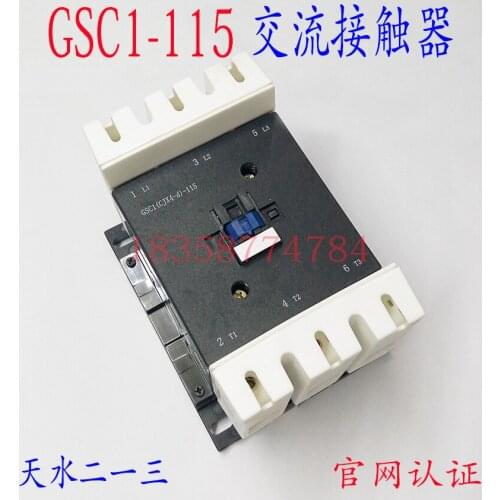 Tianshui 213 GSC1 (CJX4-d) -3801 AC contactor Tianshui 213 contactor
