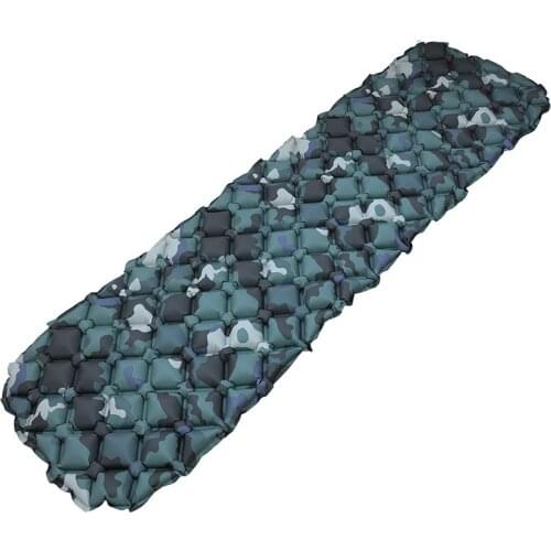 High Quality Rectangle Shape Air Inflatable Camping Sleeping Pad Mat Mattress