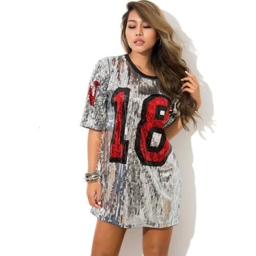 Yeqedu Women's T-shirts With Sequins