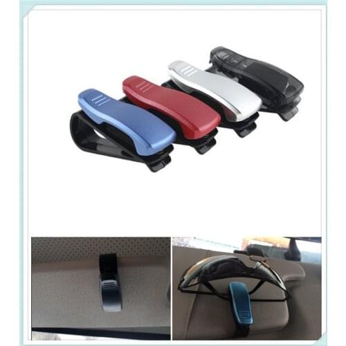 1Pcs auto accessories sunglasses clip bill holder glasses case for Nissan Altima 370Z Xmotion X-Trail Qashqai