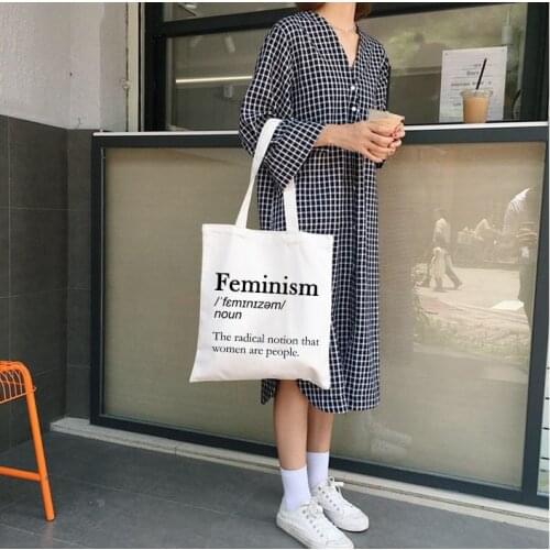 2019 Women Canvas Bags Shopping Eco Reusable Foldable Shoulder Bag Handbag Totebag Fashion Casual School Student Shoulder Bags