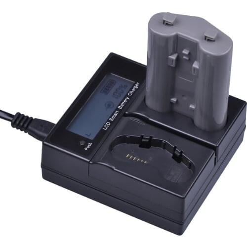 1PC EN-EL18 ENEL18 EN EL18 Camera Battery+LCD Rapid Dual Charger for Nikon D4,D4S,D5 Camera MB-D12,D800,D800E Battery Grip