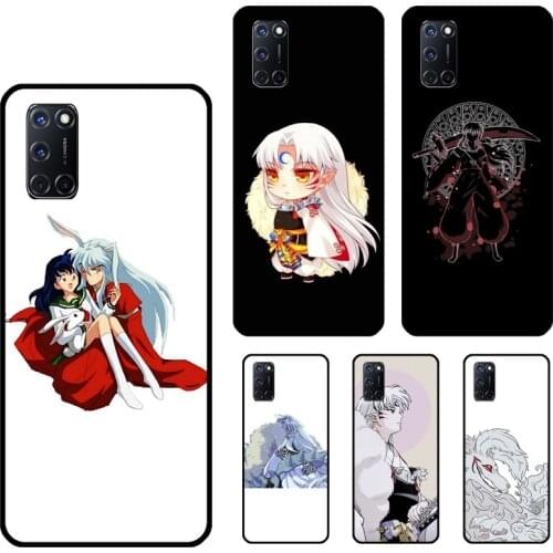 Inuyasha Sesshomaru Anime Case For OPPO A5 A9 2020 A53 A31 A52 A72 A15 A83 A91 F5 F7 A1K A3S A5S Find X3 Pro Cover