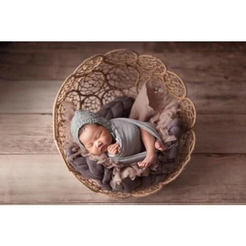 Baby wrap Newborn Photography Props Filler Bebe fotos de bebe Poses fotografia Session Popcorn Wraps baby photo shoot