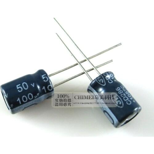 Electrolytic capacitor 50V 100UF capacitor