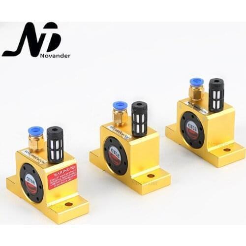 GT40 Industrial Pneumatic Vibrator Oscillator Air Rotary Turbine Driven Turbo Vibrator Feidiwa Type