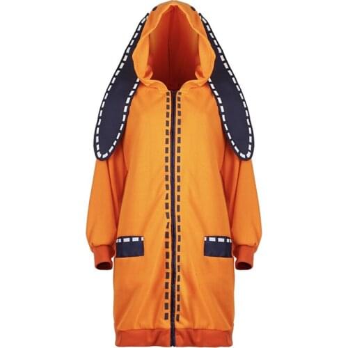 Kakegurui - Compulsive Gambler Yomoduki Runa Coat Cosplay Costume For Girls Women Anime Cosplay Jacket Hoody Role Play