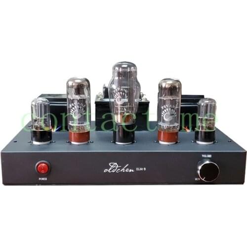 LaoChen EL34 Tube Amplifier, HIFI Single-Ended Class A handmade, suitable for 88DB speakers with a sensitivity of about 100W