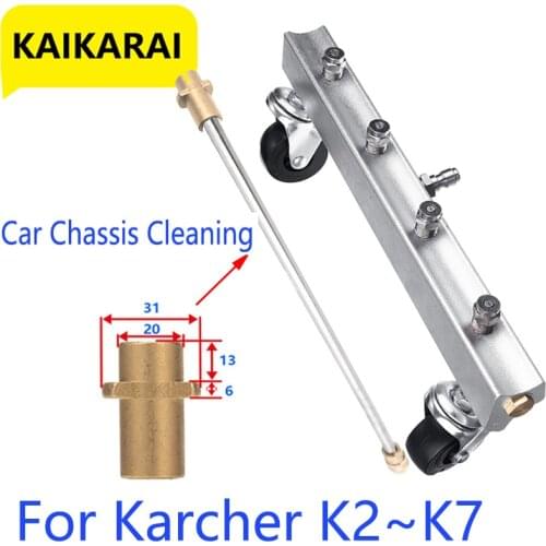 High Pressure Cleaner Car Accessories Washer Hydro Jet High Power Washer Nozzle Car Chassis Car Wash For Karcher K5