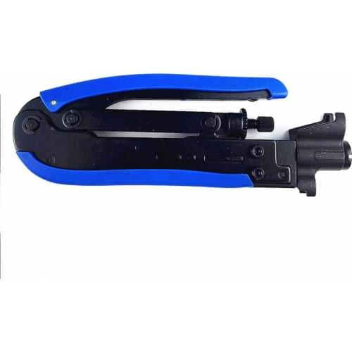 Wire Crimping Pliers Cable Clamp for RG59 RG6 RG11 Connector Hand Tool High Quality