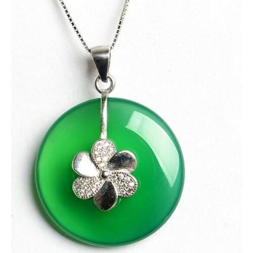 Authentic and Tian Baiyu buckle pendant, inlaid with 925 silver rose gold necklace, luxurious elegance with certificate