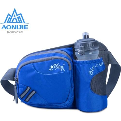 AONIJIE E809 Hydration Fanny Pack Waist Bag Hip Bag Running Belt Water Bottle Holder Jogging Marathon Race Fitness Gym Travel