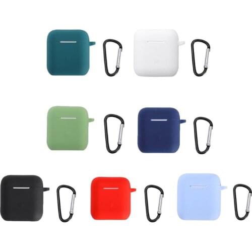 Anti-fall Dustproof Protective Cover Silicone Case for QCY T8 Wireless Earphone 24BB