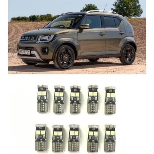Canbus w5w Led interior lights For suzuki esteem forenza reno verona baleno carry ignis jimny samurai