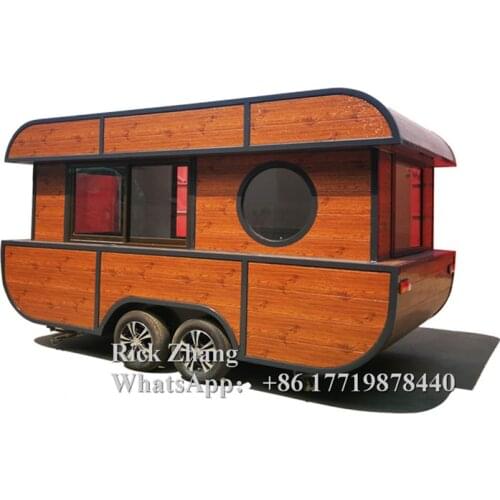 Hot Sale Sandwich Carts Coffee Cart Mobile Snack Eatery 4 wheel Motorcycle Food Truck
