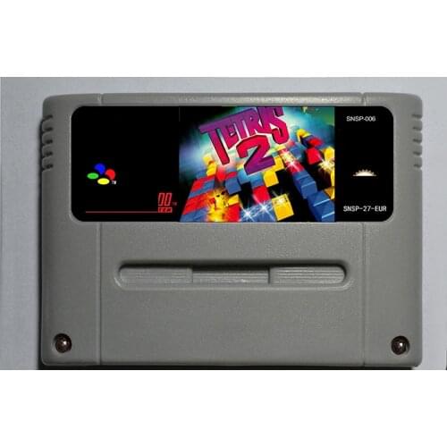 Tetris 1 Attack or Tetris 2 - Action Game Cartridge EUR Version