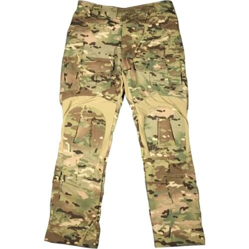 Outdoor Sports Tactics G3 Combat Pants with Knee Pads Airsoft Tactical Trousers Hunting Camouflage Long Trousers