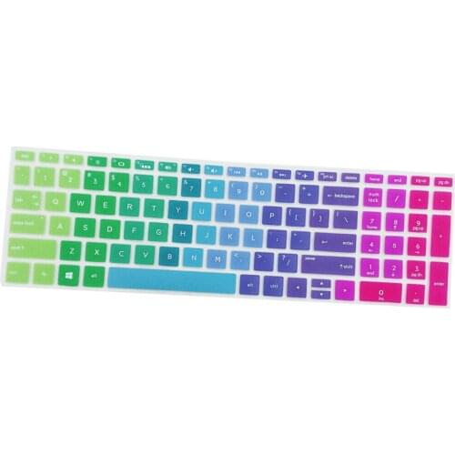 Hight Quality Soft Silicone Waterproof Notebook Keyboard Stickers Skin Cover Keycaps for HP 15.6 inch Laptop Keyboard