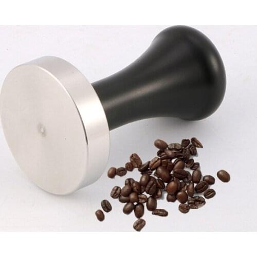 51mm Stainless Steel Coffee Tamper Base Aluminum Handle Coffee Press Powder Pressure Espresso Tamper Coffee Accessories