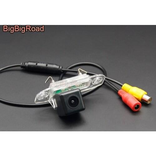 BigBigRoad For Volvo S60L S40L V70 S40 S60 S80 V60 S80L XC70 XC 70 V40 C70 Vehicle Wireless Rear View CCD Camera HD Color Image