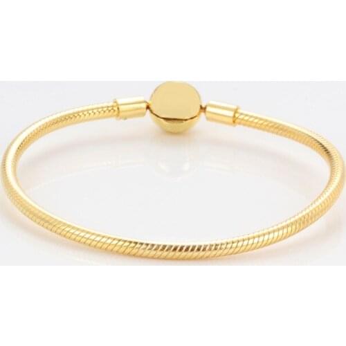 TOP SALE Authentic 100% 925 Sterling Silver Snake Chain Bangle & Bracelet