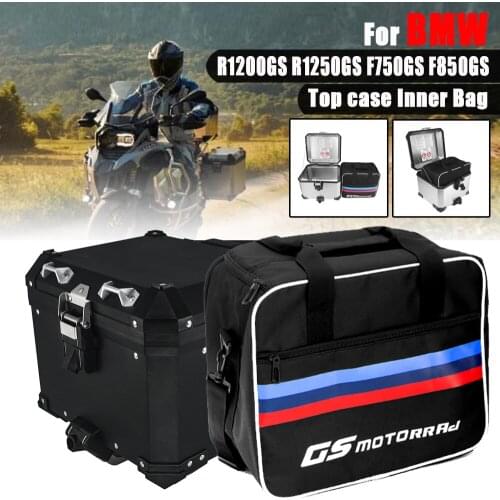 For BMW R1250GS R1200GS ADV LC F850GS F750GS 2004-2021 Motorcycle Top Case Inner Bag Waterproof Expandable Tail Box Luggage Bags