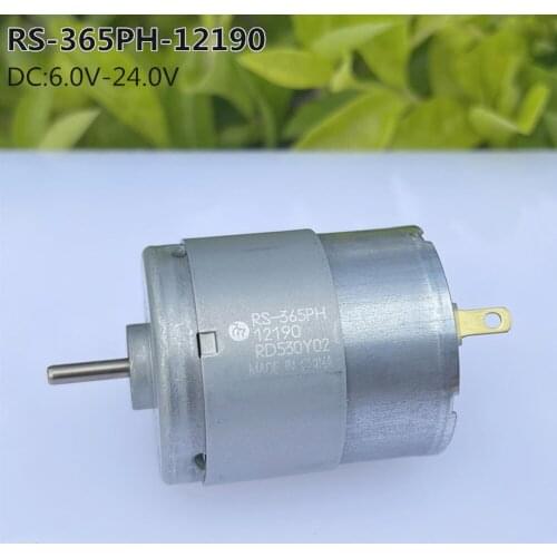 Mabuchi Micro RS-365PH-12190 DC Electric Motor 12V 24V Carbon Brush Small 365 Motor Hot Air Gun Household Appliances