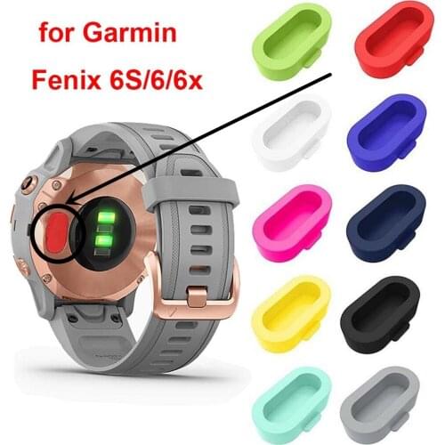 GPS Watch Sensor Dust Proof Cap Replacement For Garmin Fenix 6S/6/6x Pro Smart Watch Bracelet Women Men Anti-Dust Cover 19Sep