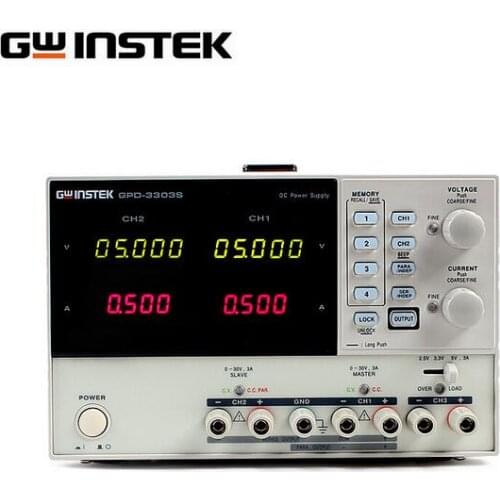 Gwinstek Power Supply GPD-4303S Multiplex Programmable Linear DC Power Supply four Channel 30V 3A