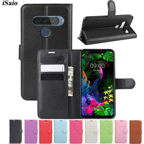 For LG G8S ThinQ K40S K50S Wallet Case Leather Cover for LG G8X ThinQ Flip Mobile Phone Case TPU Back Cover with Card Holders