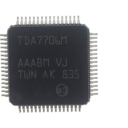5PCS TDA7706M TDA7706 LQFP64 New and original