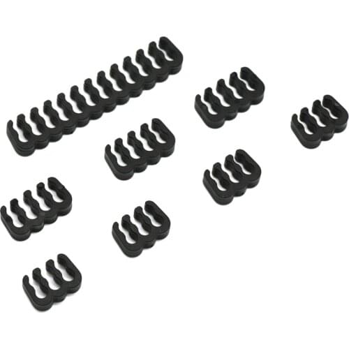 Hot selling Plastic Acrylic Cable Combs for 24pin 8pin 6pin 4pin cables 100pcs