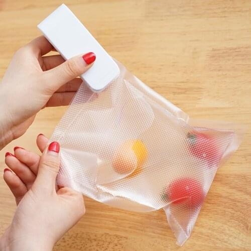 Heat Sealing Machine Food Sealer Plastic Package Storage Bag Portable Mini Clip Resealer Capper Kitchen Thermal Saver Housewares
