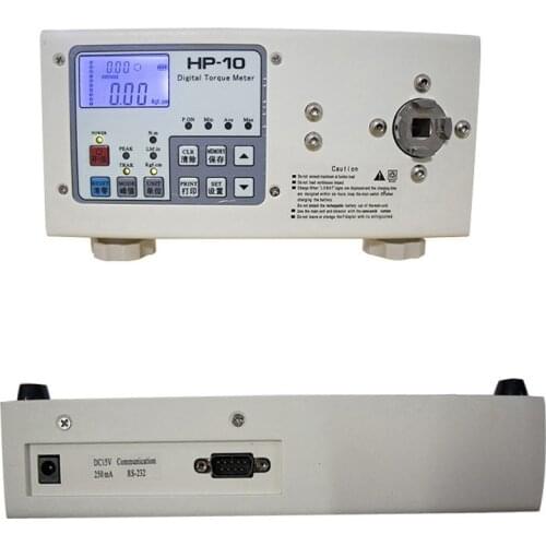 Torque tester for electric batch and air batch HP10-100 Cap motor wrench Digital torque tester Torsion meter